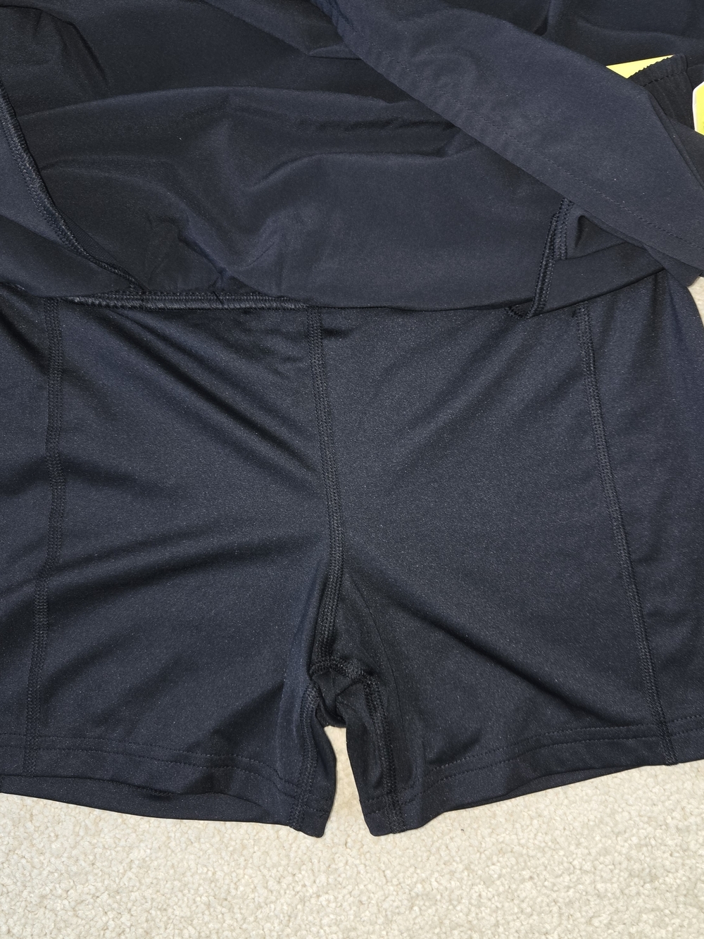 NWT Black Athletic Skort with Drawstring Womens Size Small - Picture 3 of 9